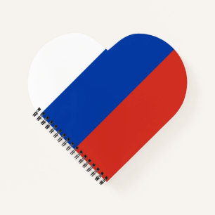Carnet Drapeau de la Russie
