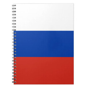 Carnet Drapeau de la Russie