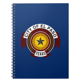 Carnet Drapeau de la ville d'El Paso (Texas)
