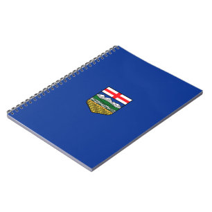 Carnet Drapeau de l'Alberta
