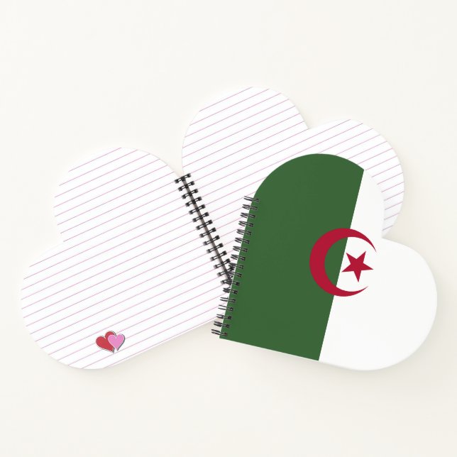 Carnet Drapeau de l'Algérie (Intérieur)