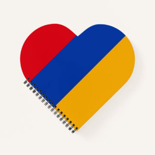 Carnet Drapeau de l'Arménie