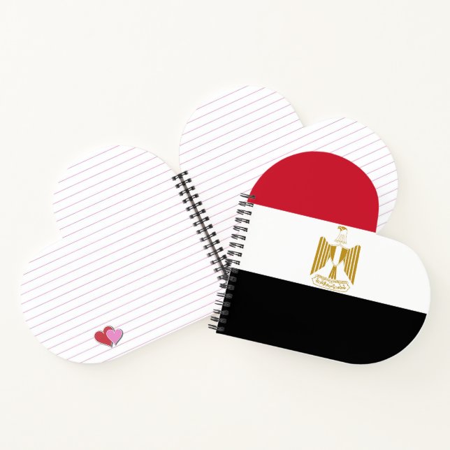 Carnet Drapeau de l'Égypte (Intérieur)