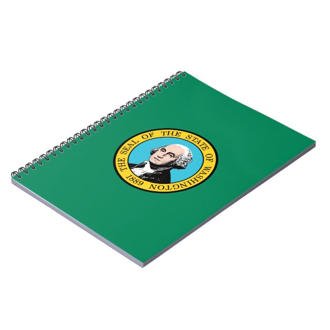 Carnet Drapeau de l'État de Washington (Côté gauche)