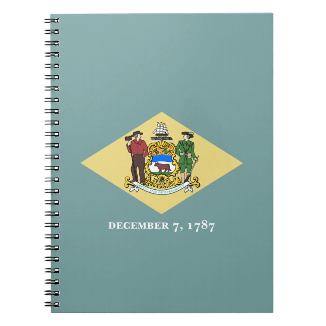Carnet Drapeau de l'État du Delaware (Devant)