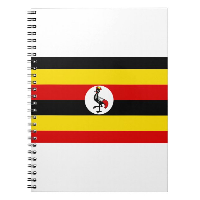 Carnet Drapeau de l'Ouganda (Devant)