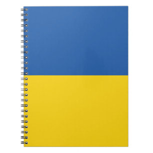 Carnet Drapeau de l'Ukraine