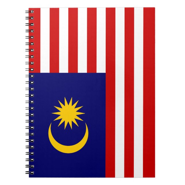 Carnet Drapeau de Malaisie (Devant)