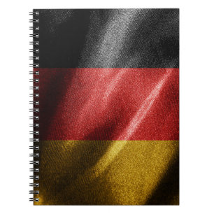 Carnet Drapeau de soie allemand