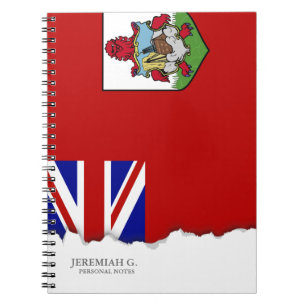 Carnet Drapeau des Bermudes