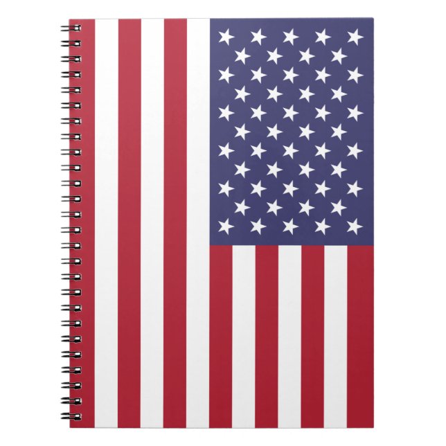 Carnet Drapeau des États-Unis (Devant)