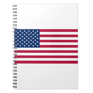 Carnet Drapeau Des États-Unis D'Amérique