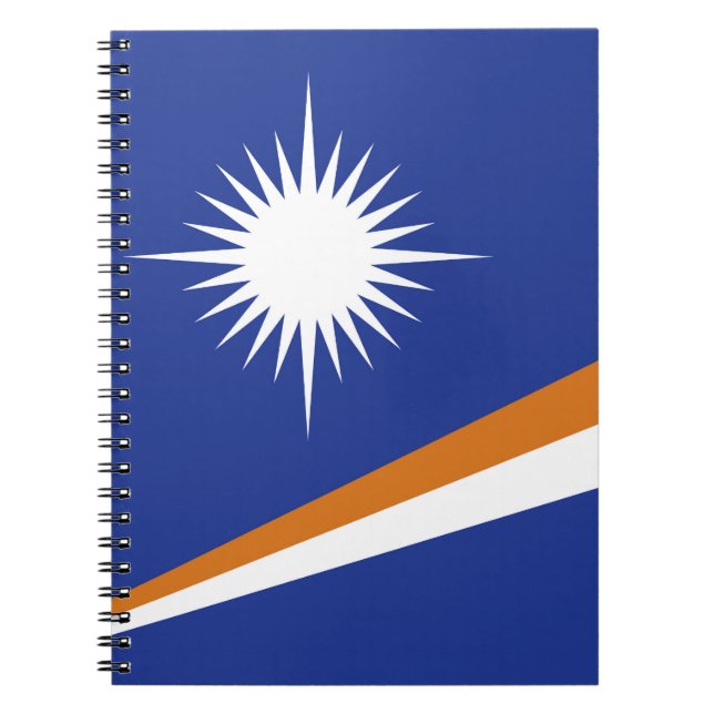 Carnet Drapeau des Îles Marshall (Devant)
