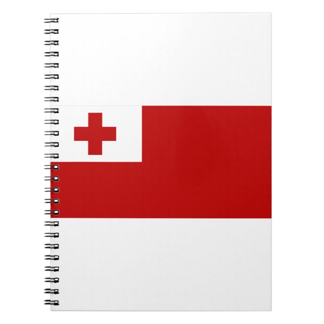 Carnet Drapeau des Tonga (Devant)