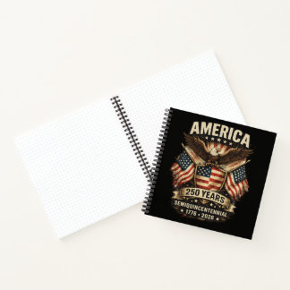 Carnet Drapeau du 250e anniversaire des États-Unis d'Amér