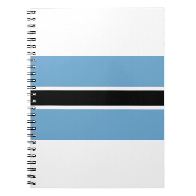 Carnet Drapeau du Botswana (Devant)