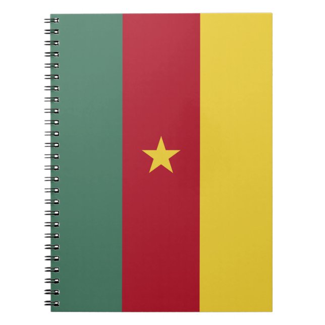 Carnet drapeau du Cameroun (Devant)