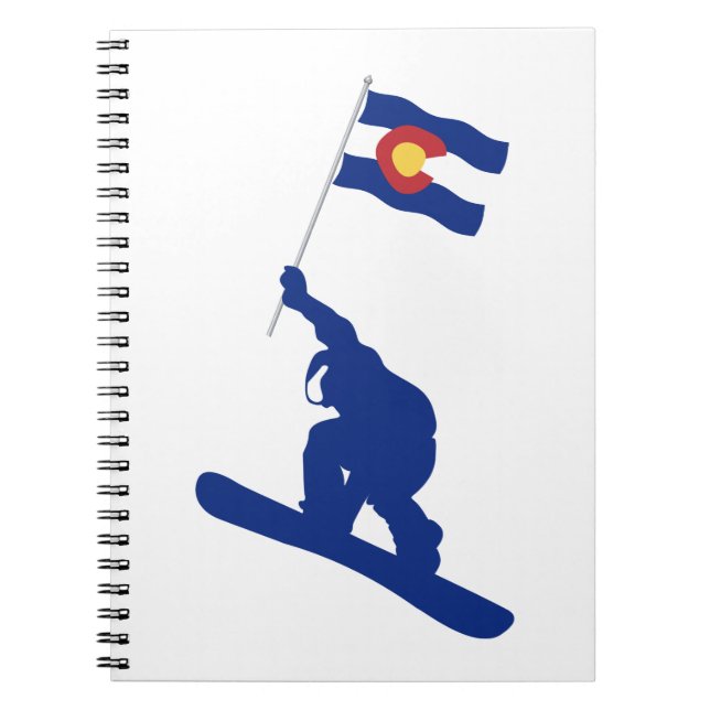 Carnet Drapeau du Colorado (Devant)