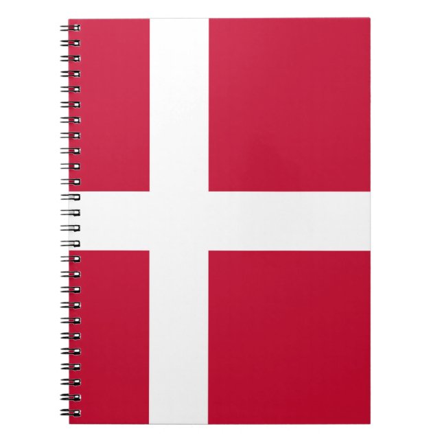 Carnet Drapeau du Danemark (Devant)