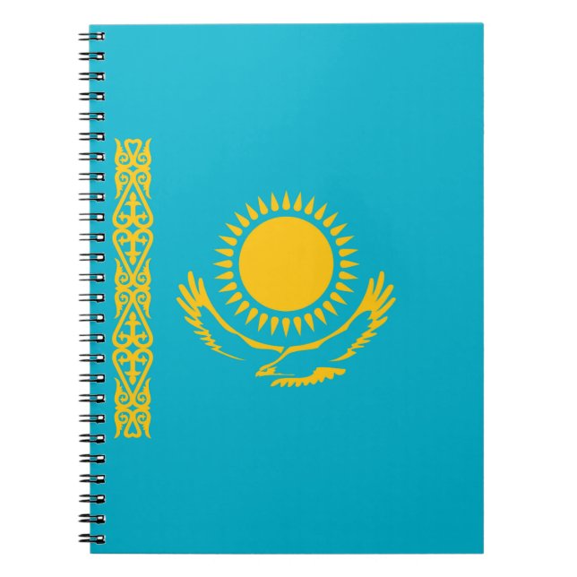Carnet Drapeau du Kazakhstan (Devant)