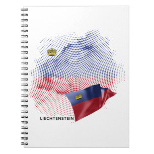 Carnet drapeau du Liechtenstein