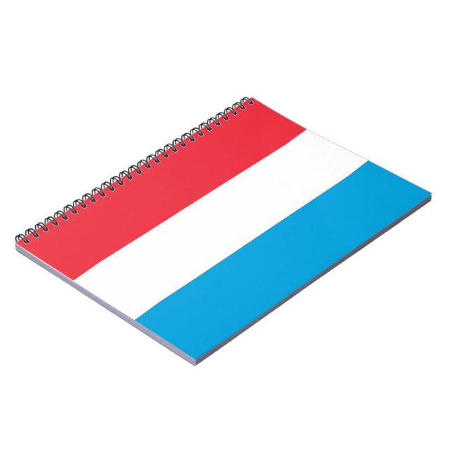 Carnet Drapeau du Luxembourg (Côté gauche)