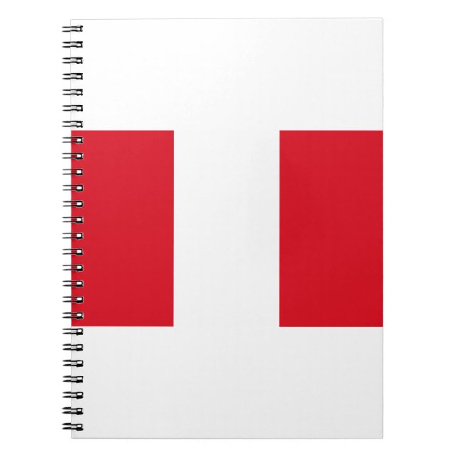 Carnet Drapeau du Pérou (Devant)