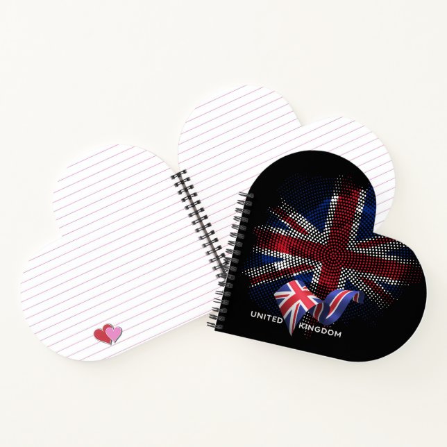 Carnet Drapeau du Royaume-Uni (Intérieur)