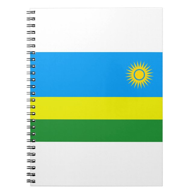 Carnet drapeau du rwanda (Devant)