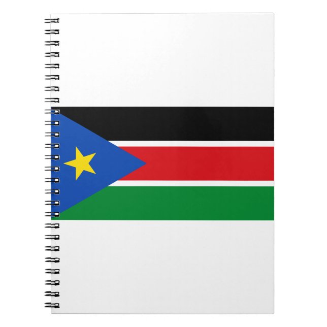 Carnet Drapeau du Soudan du Sud (Devant)