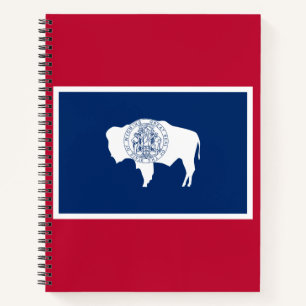 Carnet Drapeau du Wyoming
