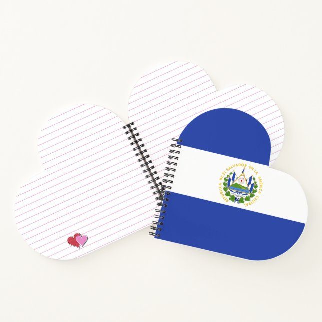 Carnet Drapeau El Salvador (Intérieur)