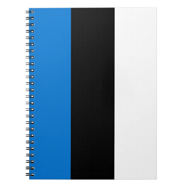 Carnet Drapeau estonien (Devant)