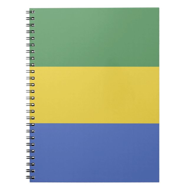 Carnet Drapeau Gabon (Devant)