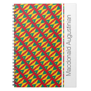 Carnet DRAPEAU GRENADA personnalisé