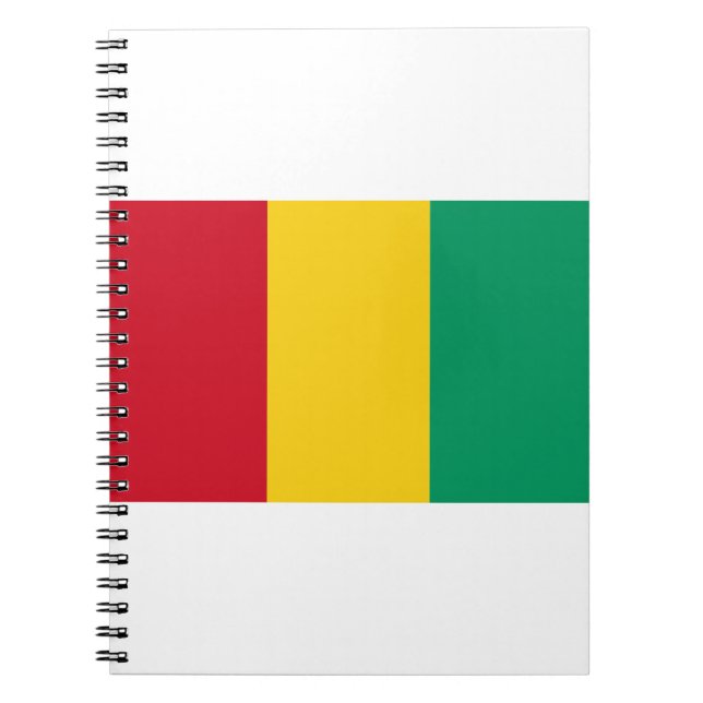 Carnet Drapeau Guinée (Devant)