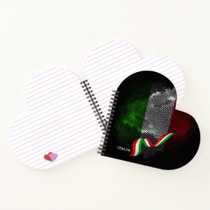 Carnet Drapeau italien