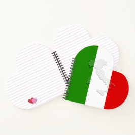 Carnet Drapeau italien