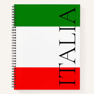 Carnet Drapeau Italien Grand ITALIA