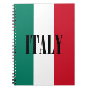 Carnet Drapeau italien Italia Il Tricolore