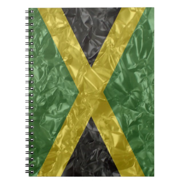 Carnet Drapeau jamaïcain - Crinké (Devant)