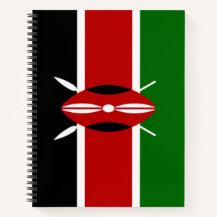 Carnet Drapeau kényan (Kenya)