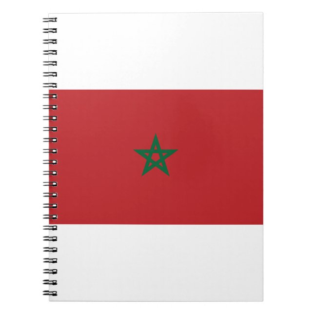 Carnet Drapeau Maroc (Devant)