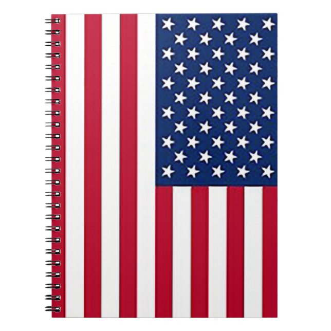 Carnet Drapeau national des États-Unis d'Amérique (Devant)