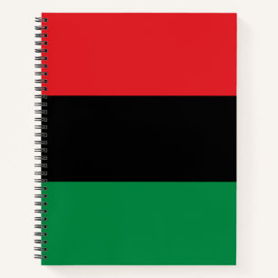 Carnet Drapeau panafricain