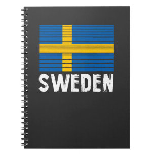 Carnet Drapeau Suède