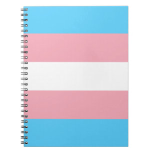 Carnet Drapeau transgenre trans pride symbole LGBT homo g