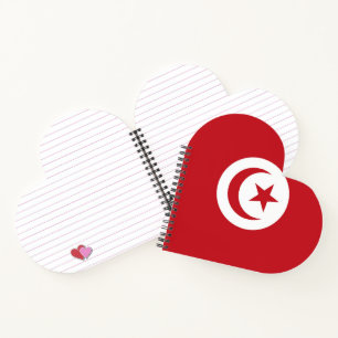 Carnet Drapeau tunisien