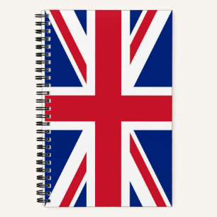 Carnet Drapeau Union Jack du Royaume-Uni des colonies bri