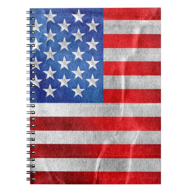 Carnet drapeau usa (Devant)